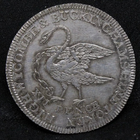 1811 Shilling token. High Wycombe, James Gomme D1.