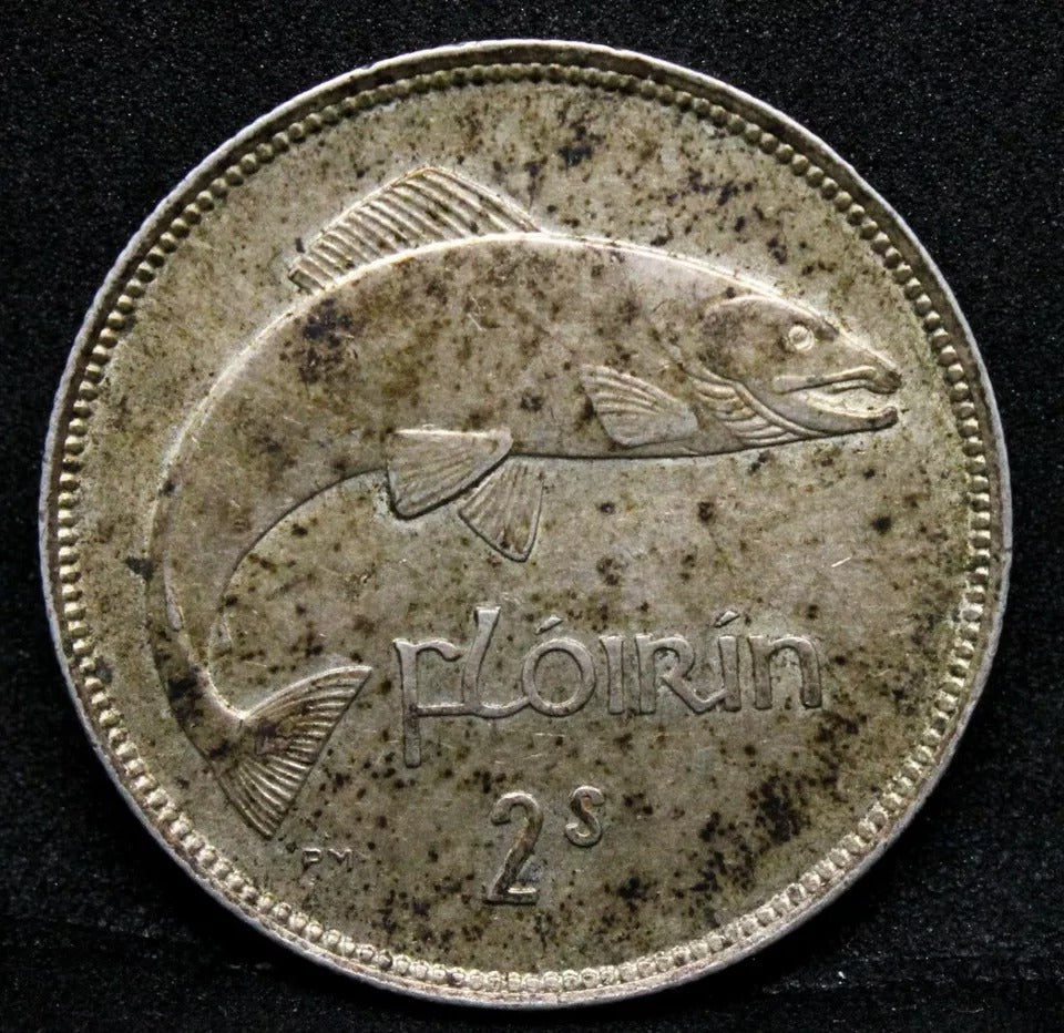 1939 Ireland Republic Florin 2 shillings KM 15 UNC