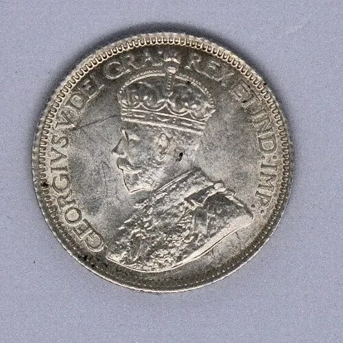 1918 Canada 10 Cents George V KM 23 UNC+ perfect condition