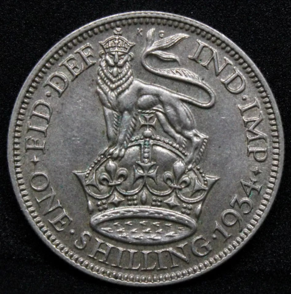1 Shilling 1934, Britain George V. S.4039. aUNC