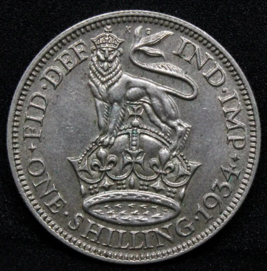1 Shilling 1934, Britain George V. S.4039. aUNC