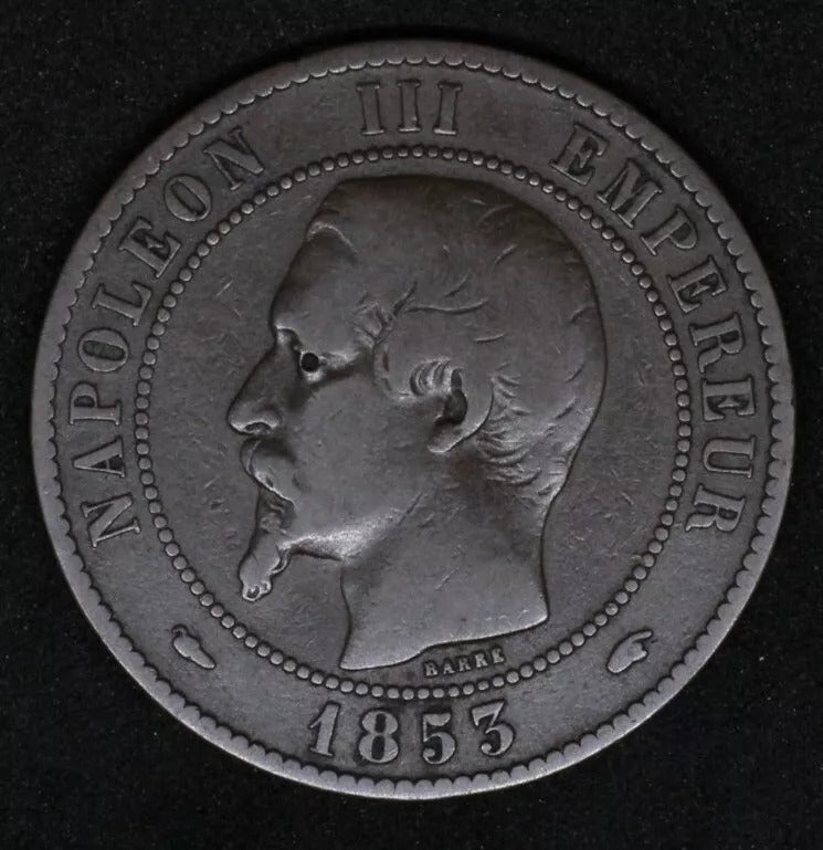 1853 10 Centimes - Napoleon III - France