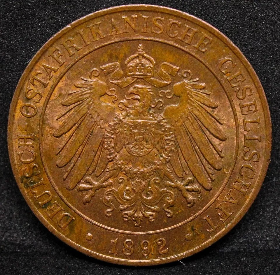 1 Pesa 1892, Germa.n East Afric.a. KM-1. UNC SOLD..