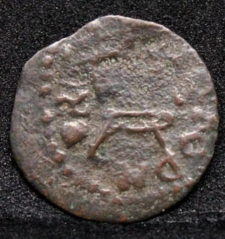 Charles Richmond Farthing. C 1625-49. MM:Lion contemp repro
