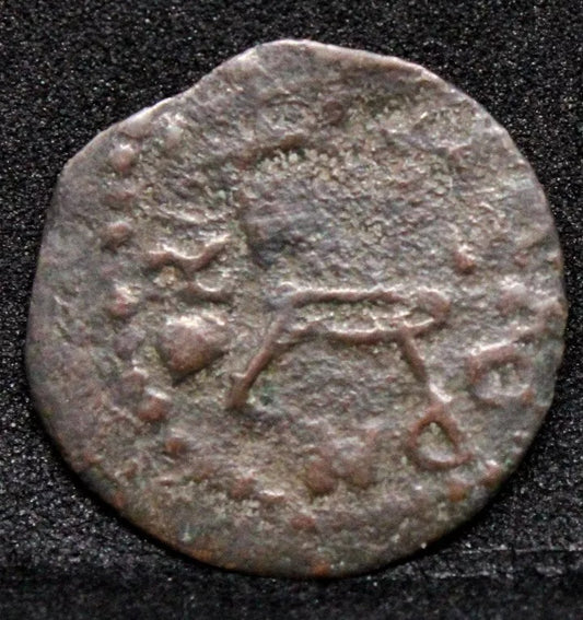 Charles Richmond Farthing. C 1625-49. MM:Lion contemp repro