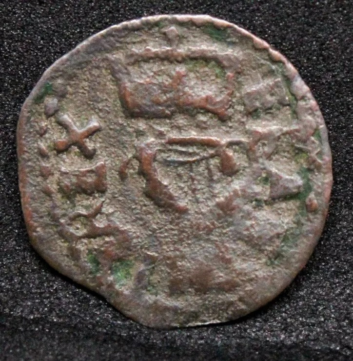 Charles Richmond Farthing. C 1625-49. MM:Lion contemp repro
