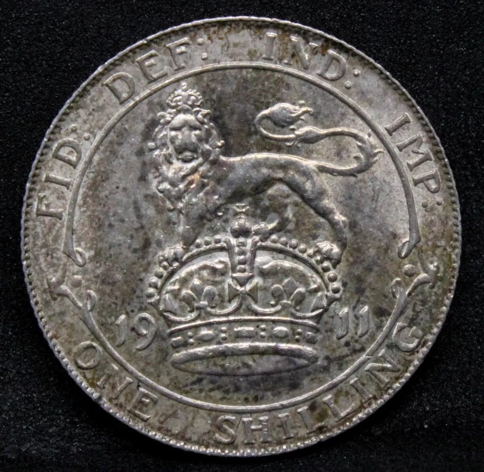 1 Shilling, 1911 George V, S.4013 aUNC