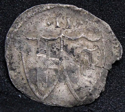 1/2 groat commonwealth period (1649-60) Hammered issue. S.3221