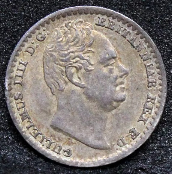 1 penny (maundy issue) 1837. William IIII. S.3844. UNC
