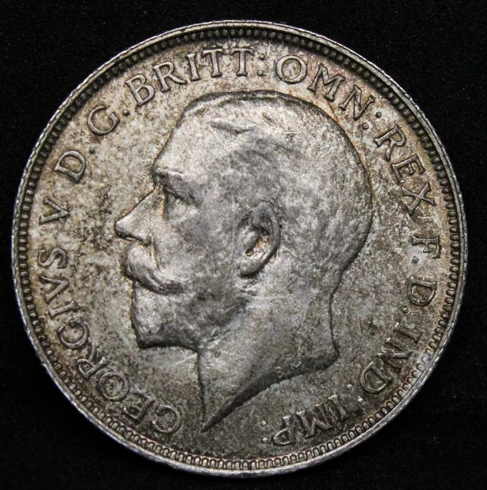 1 Florin 1911, George V Silver Coin. S.4012 UNC