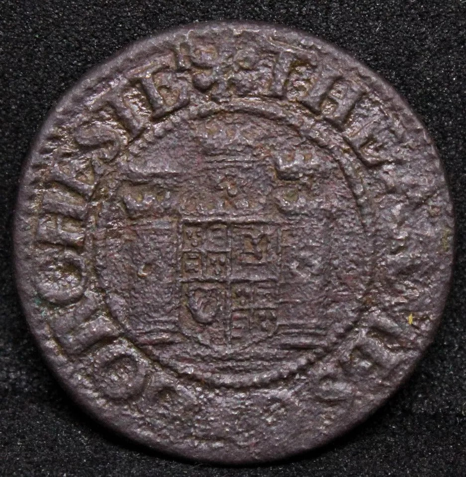 17th Century Token, Dorset, Dorchester, Town Farthing, 1669 token