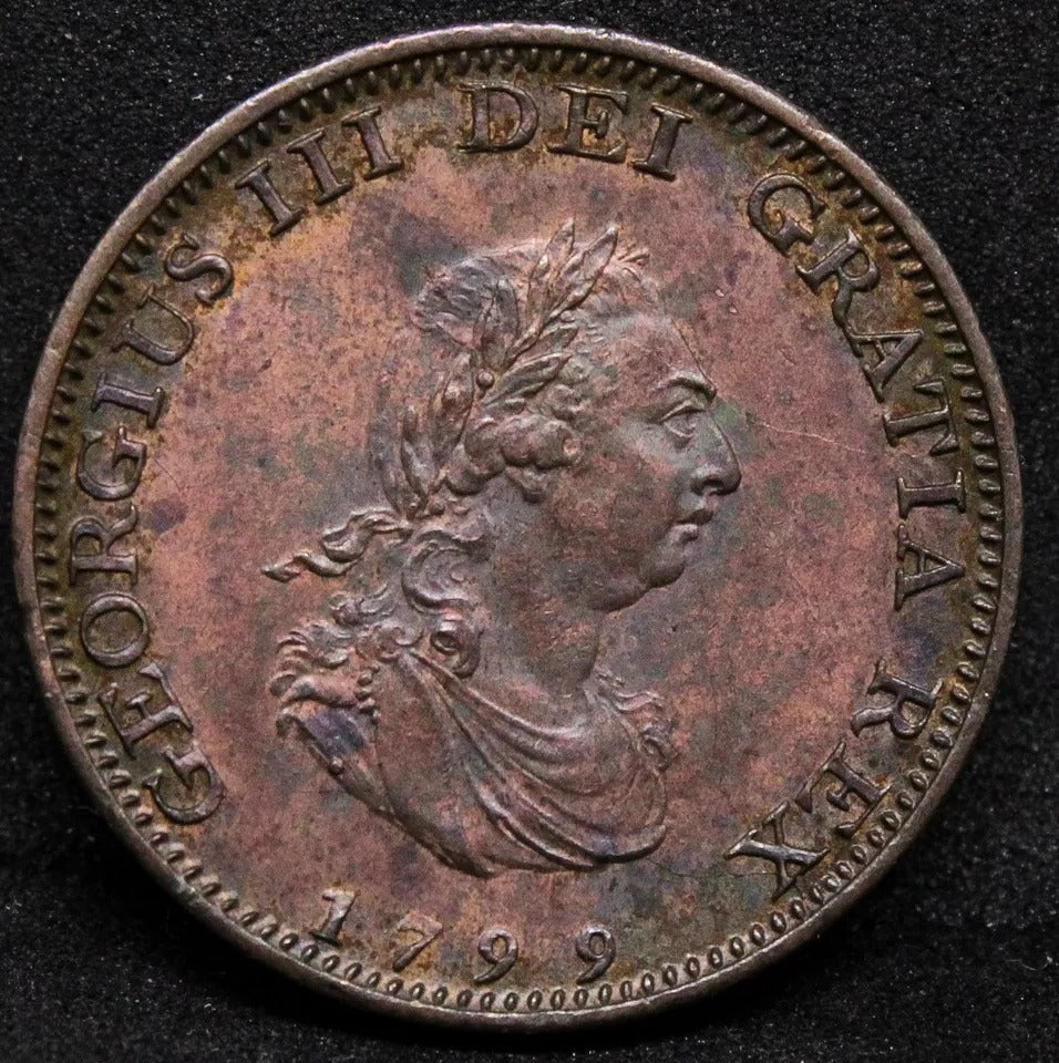 1 Farthing 1799, George III. S.3799 EF