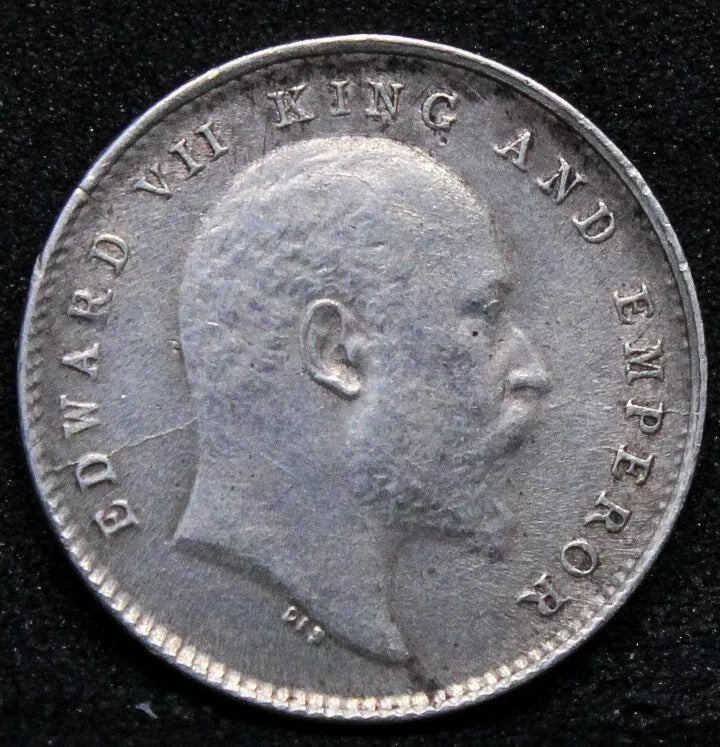 1904 India-British 2 Annas George V KM 505 UNC