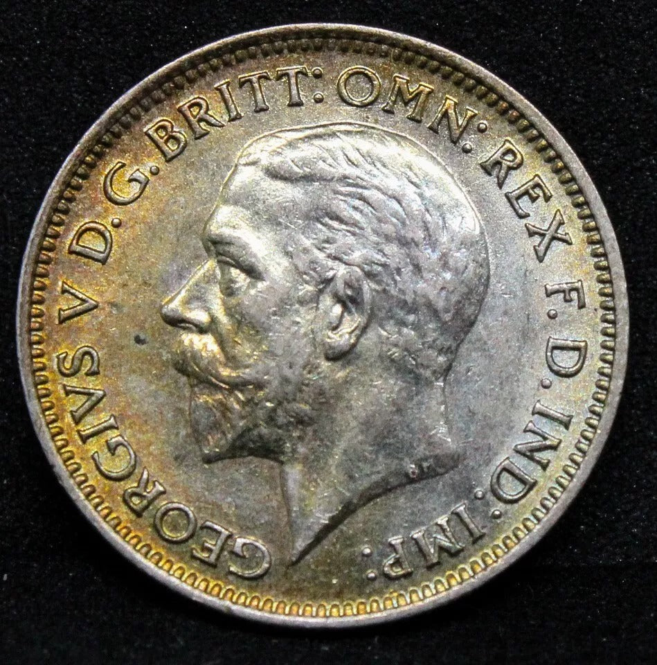 6 pence 1935, George V. S.4041 BU