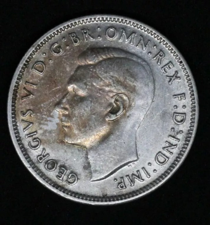 1942-S Australia Florin, George Vi
