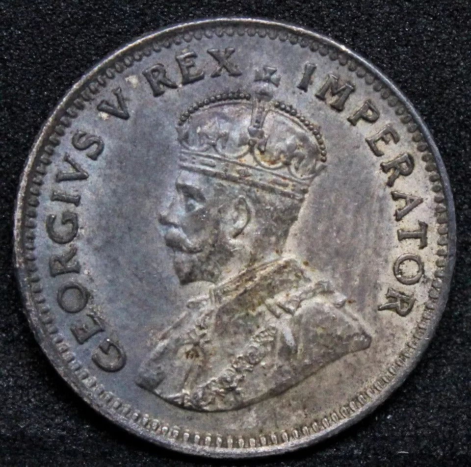 1934 6 Pence South africa, George V. KM-16.2. aUNC