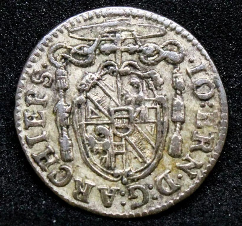 1703 Kreuzer, Bishopric Of Salzburg(Austria) Johann Ernst KM-248