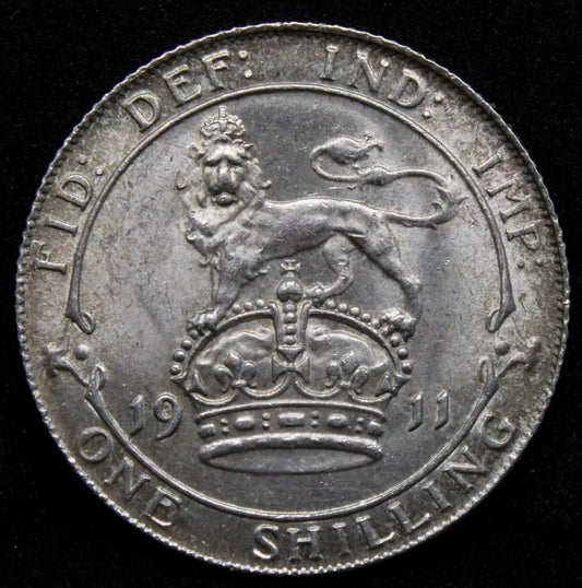 1  Shilling, 1911 George V, S.4013 UNC