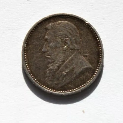 1895 3 Pence, South Africa. EF. Rare key date any grade