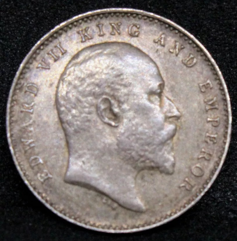 1910 India-British 2 Annas George V KM 505 UNC
