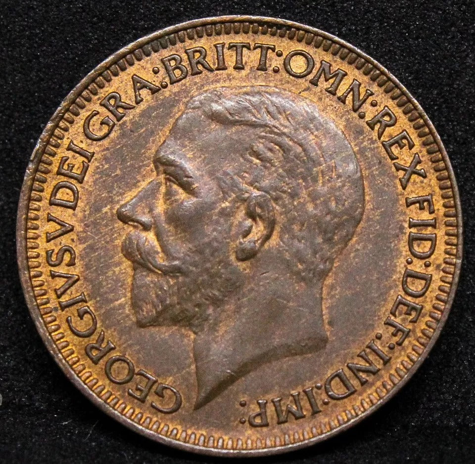 1 Farthing 1935, George V. S.4061. UNC