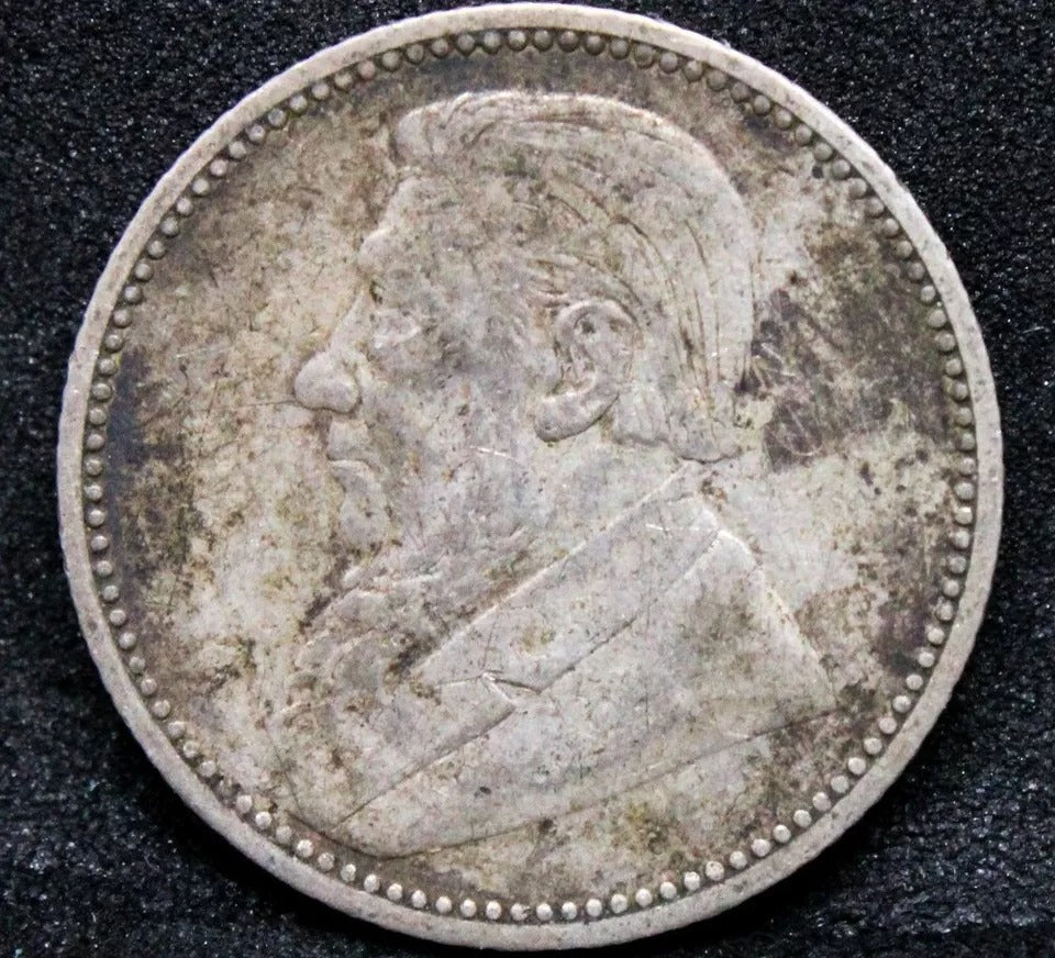1896 6 Pence (Zuid Afrikaansche Republiek) - South Africa. KM-4 #2