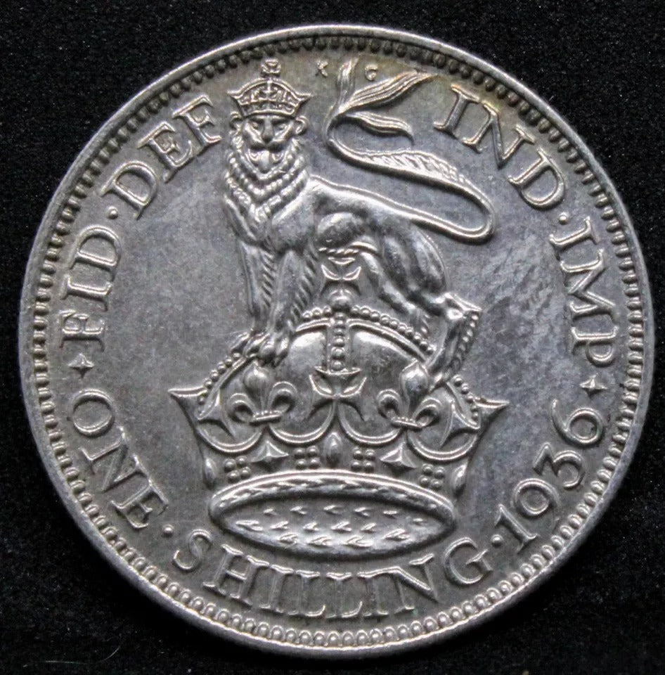 1 Shilling 1936, Britain George V. S.4039. UNC