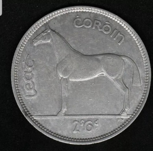 1939 Irelan.d 1/2 Crown UNC SOLD..