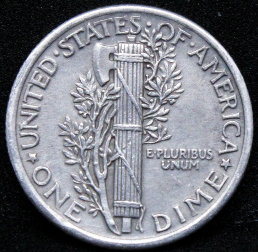 1917 Mercury Dime, USA/United states silver coin