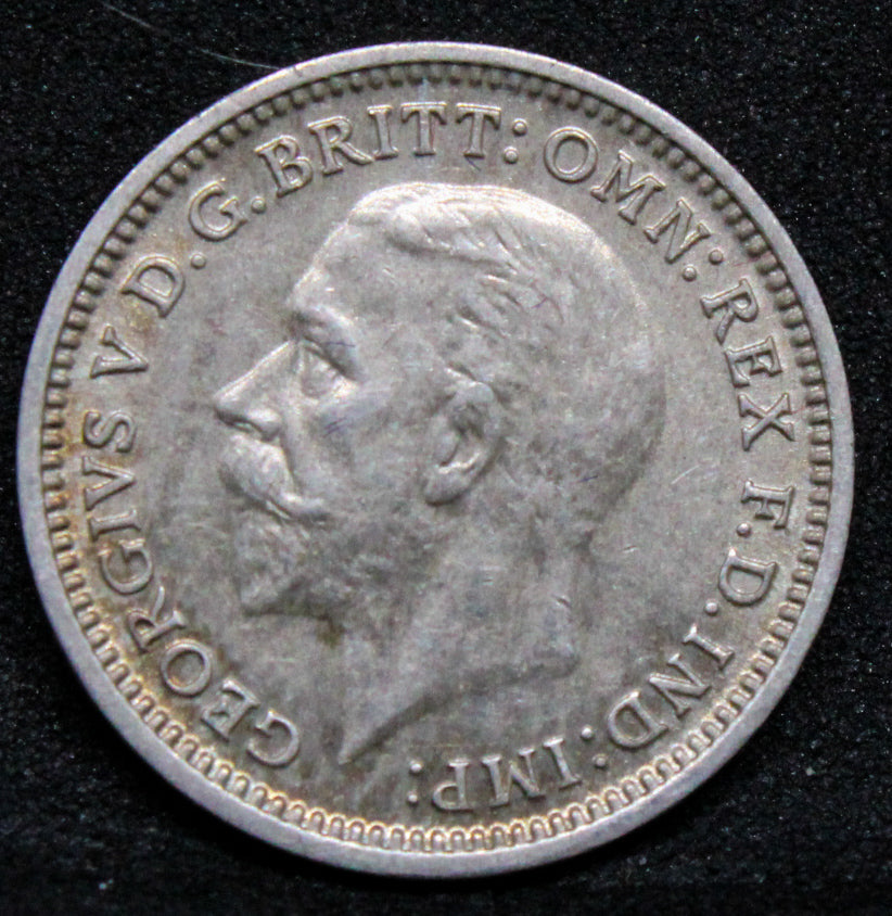 1935 3 pence, George V. S.4042 aUNC