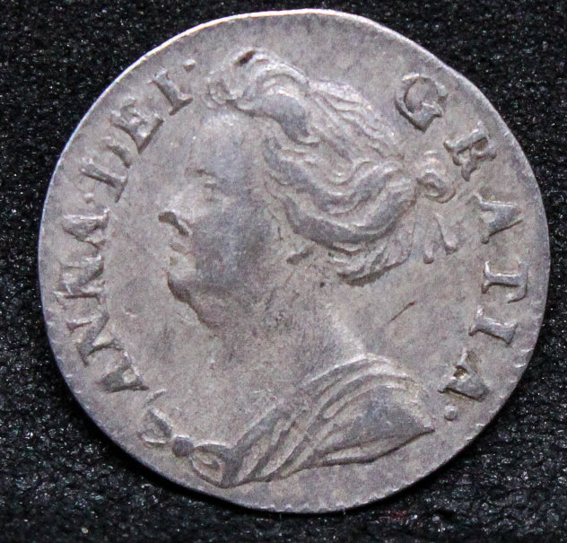 1709 G.BRITAIN PENNY MAUNDY  Queen Anne. S.3598 NGC AU 55