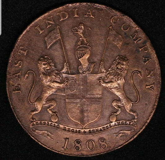 1808 20 Cash East India Company, High grade from Admiral Gardner Shipwreck