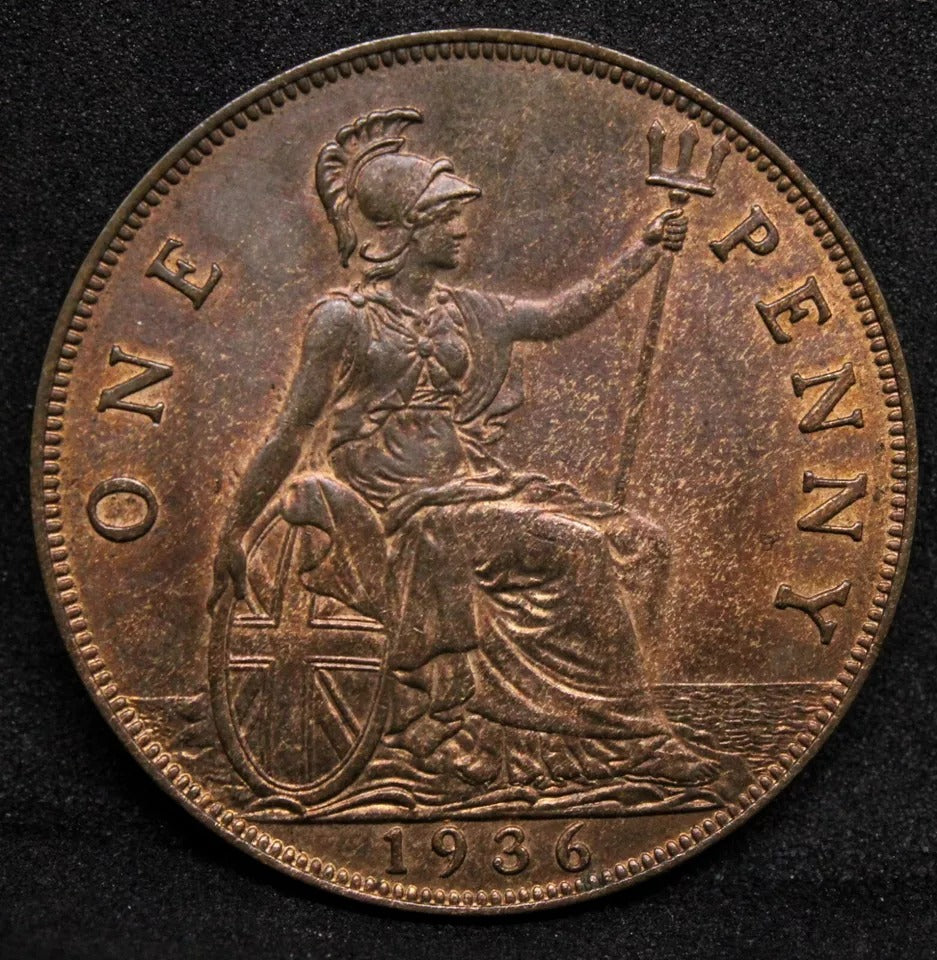 1 Penny 1936, George V. S.4055 UNC