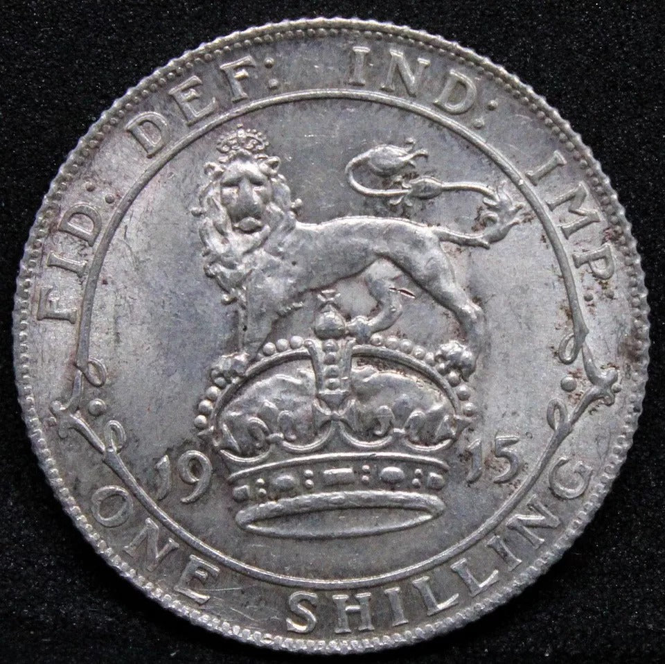 1  Shilling, 1915 George V, S.4013 UNC
