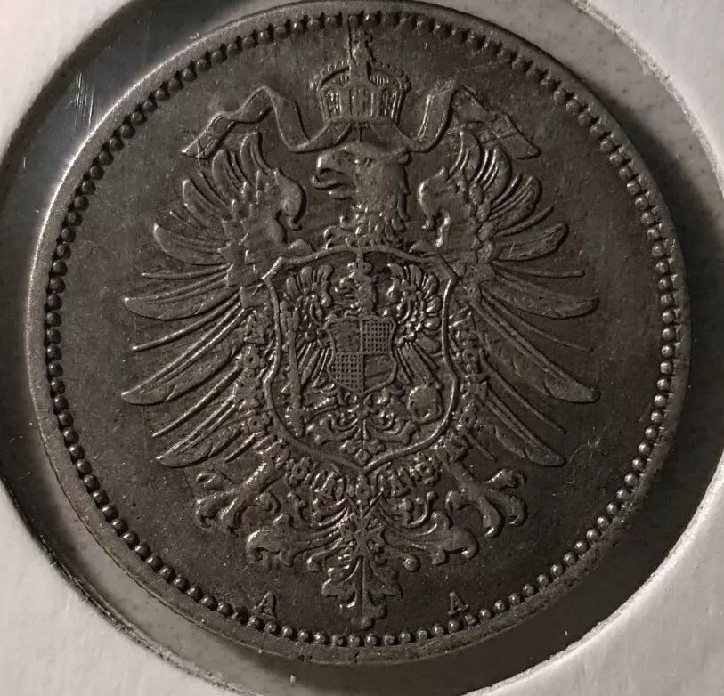 1875-A Mark Germany, German Empire aUNC