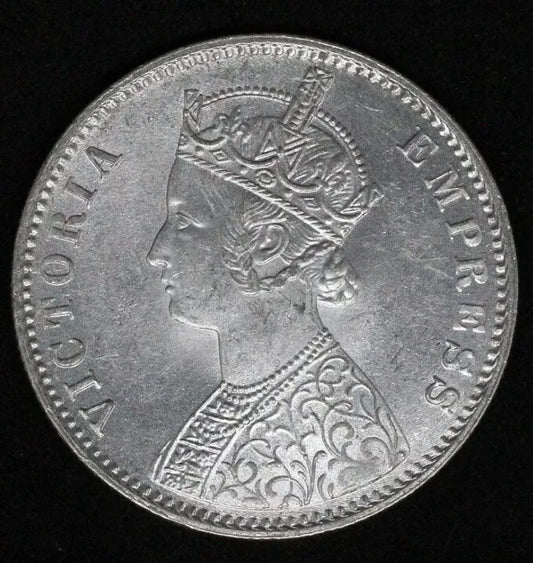 1901 Victoria India-British Rupee KM 492 BU