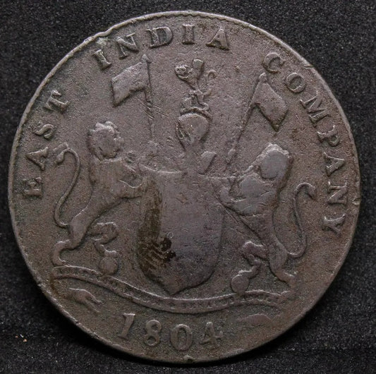 4 Keping 1804, East India Company, Sumatra. KM-266