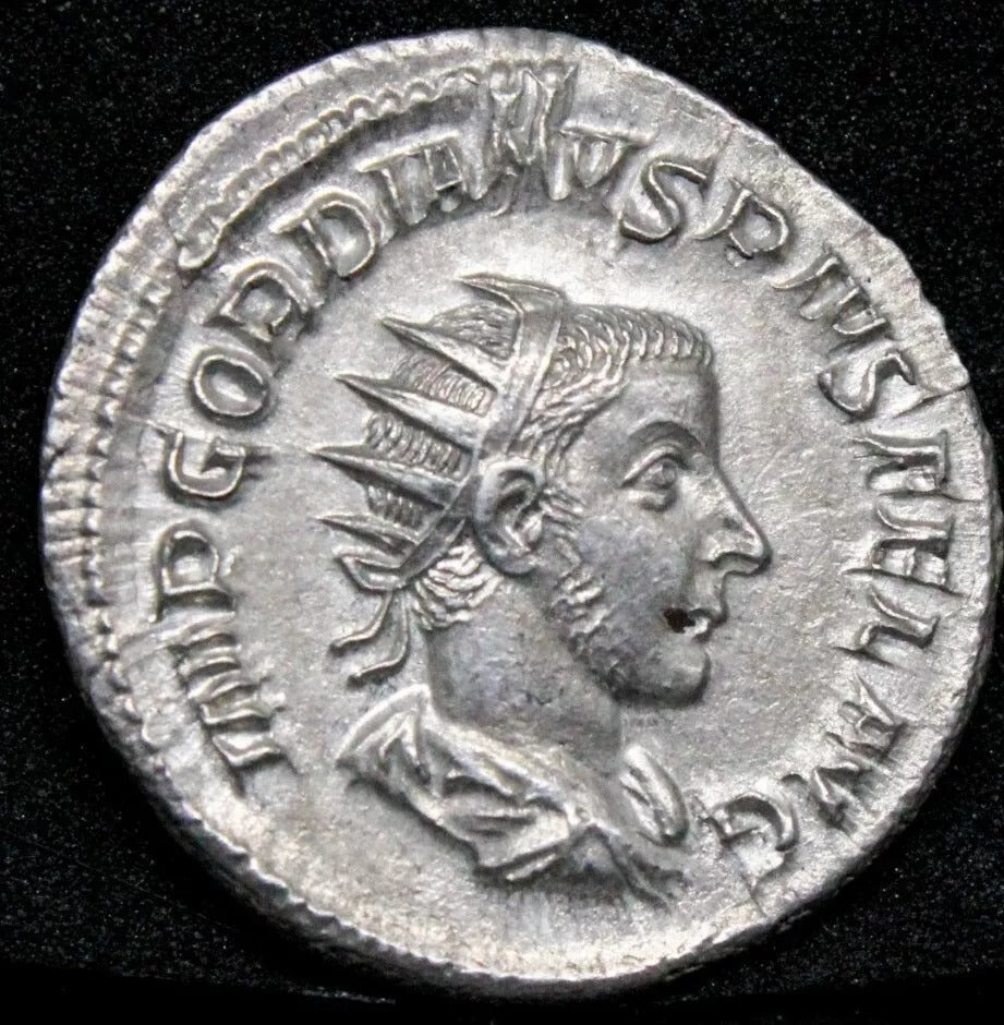 Gordian III AR Antoninianus, 238-244AD. Silver Roman Imperial Coin