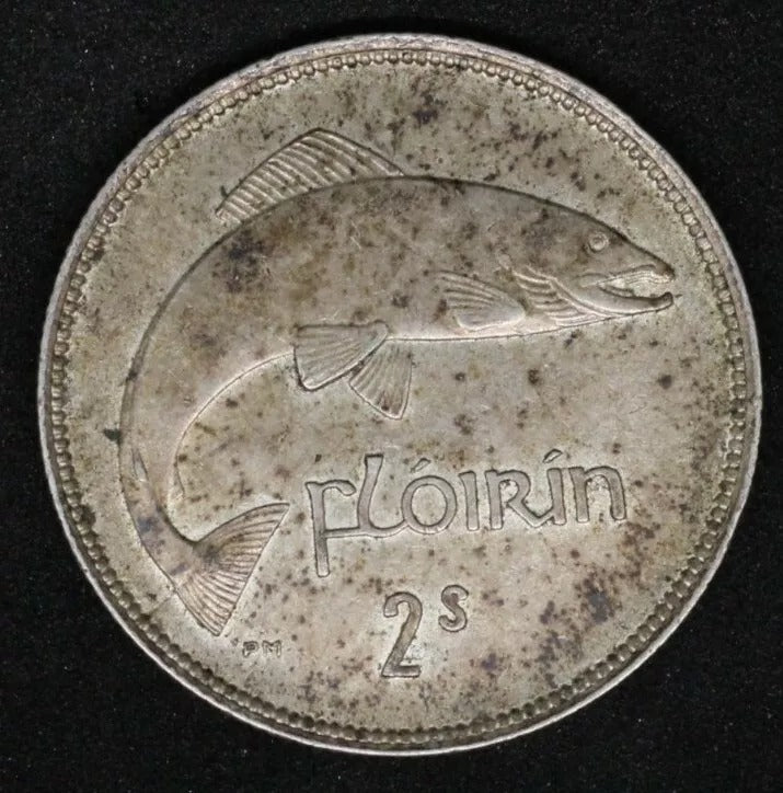 1939 Ireland Republic Florin KM# 15 UNC