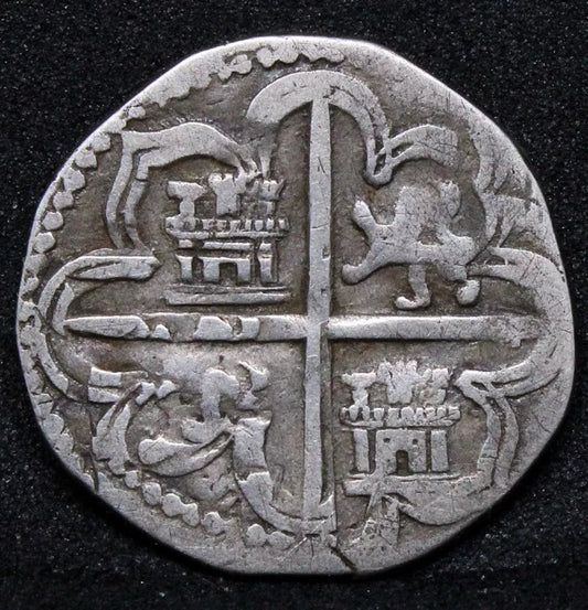 1 real Cob issue, Segovia Mint. Great strike and condition. 17th C issue