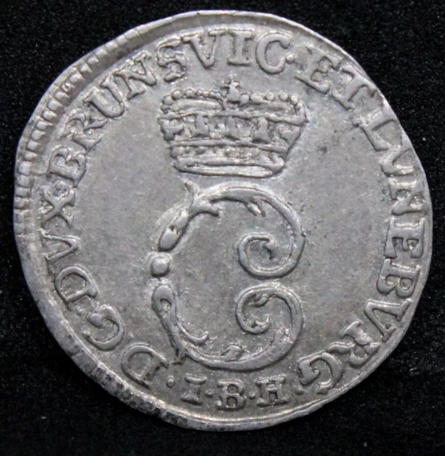 2 Mariengroschen 1747 IBH Brunswick-Wolfenbüttel (German states) KM#?859 aUNC