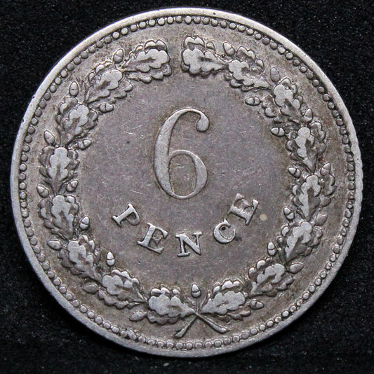Fazeley  6 pence silver trade token 1811. D.6