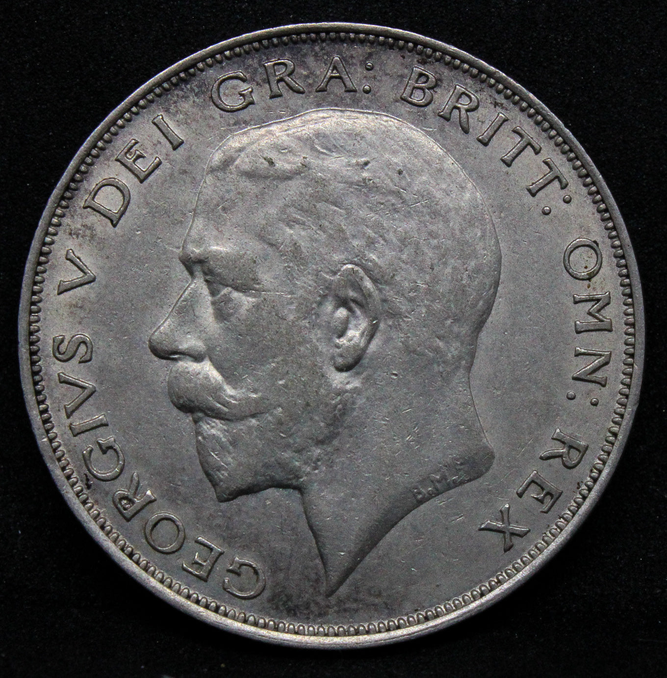 1922 1/2 Crown , George V. S.4021. EF