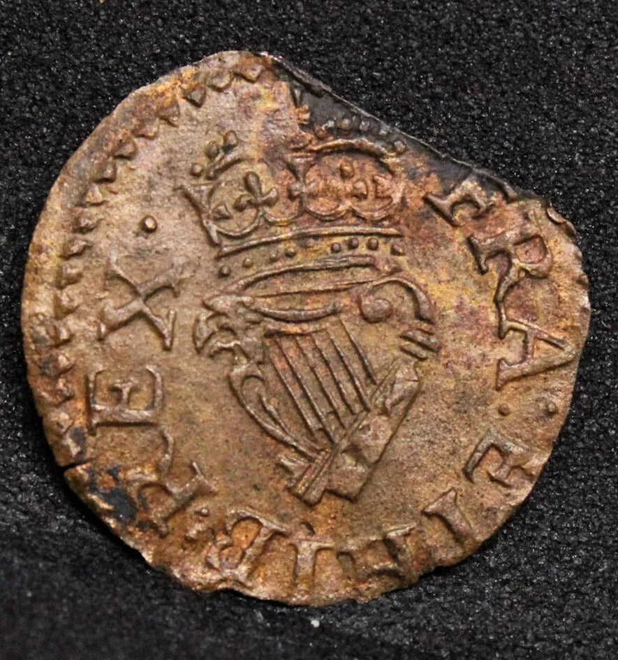 charles richmond copper farthing 1635. MM-Shield,