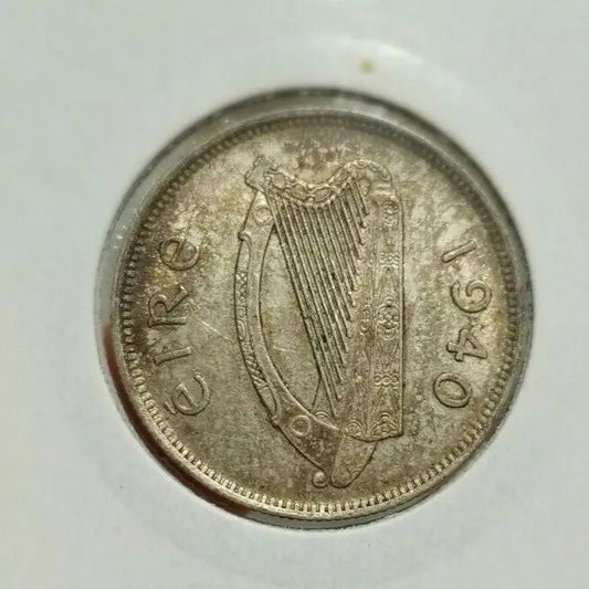 Ireland Free States 1940 2 Shilling Florin