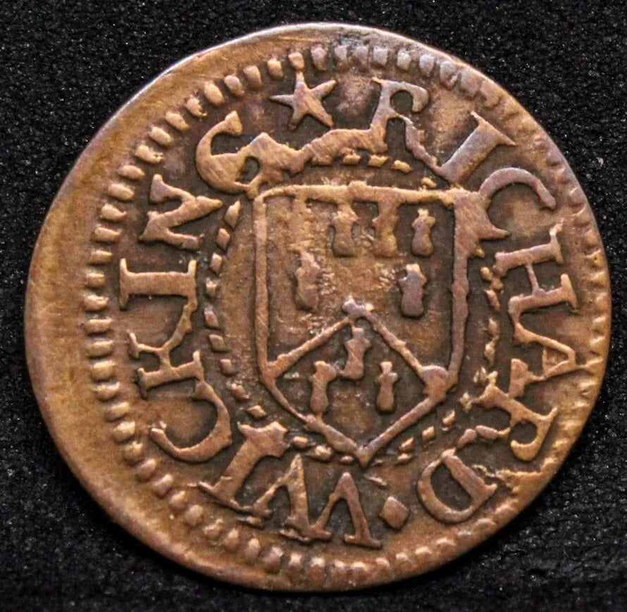KENT, Maidstone, Richard Wicking, farthing token. BW 397; Norweb 2649 token