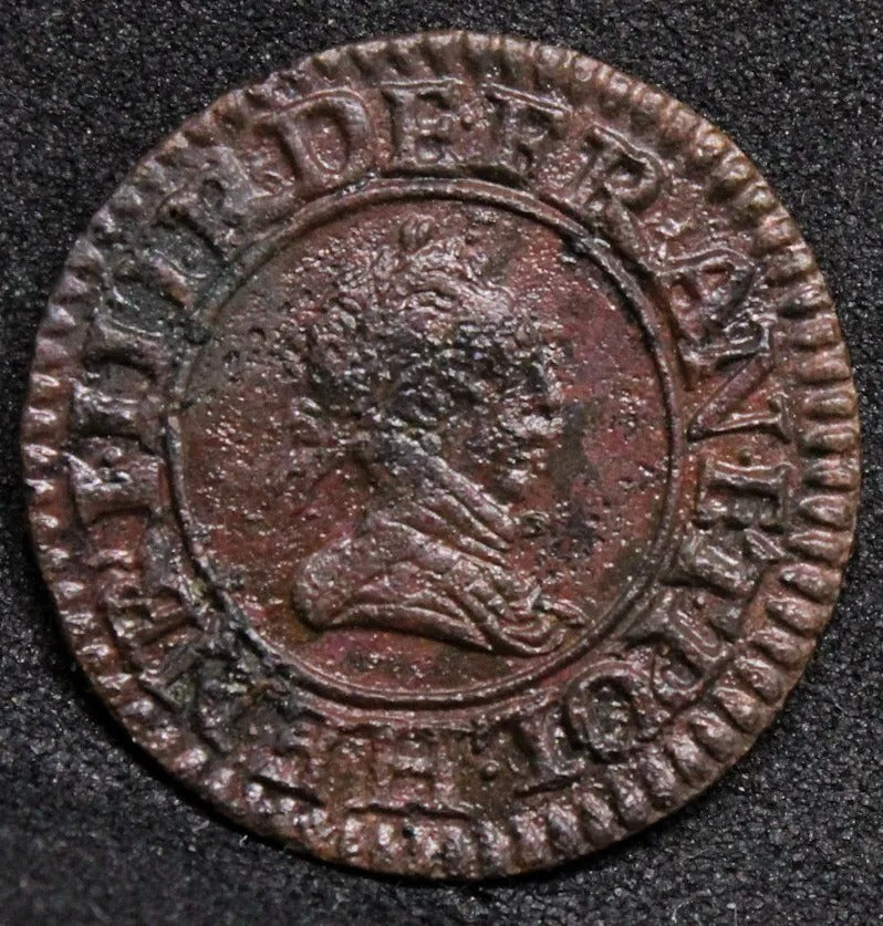 Denier Tournois 1588- France, Henri III. CGKL#?132 higher grade