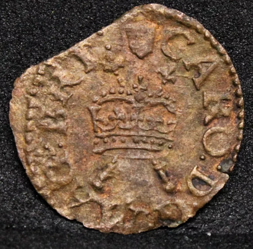 charles richmond copper farthing 1635. MM-Shield,