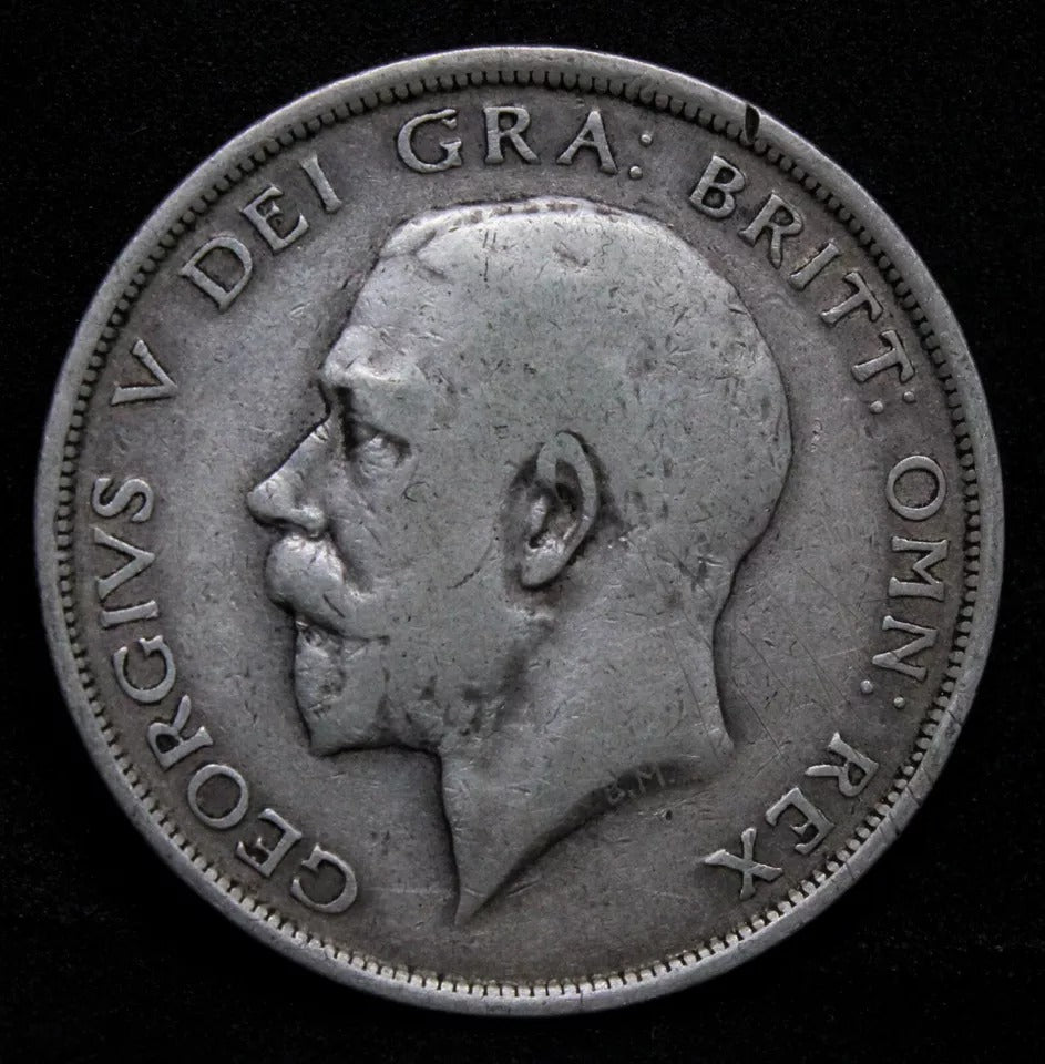 1/2 crown 1916. George V. S.4011