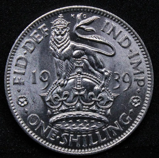 1 shilling 1939, George VI. S.4082. UNC